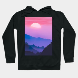 Pink Sunset Hoodie